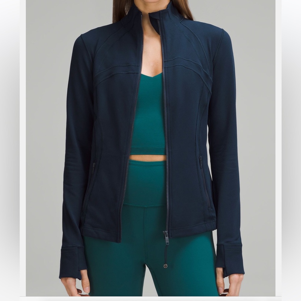 Lululemon Navy Define Jacket Size 14